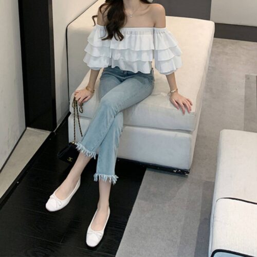 Alternative view of Steporae Quiet Luxury Sweet Bow Ballet Flat Shoes For Women