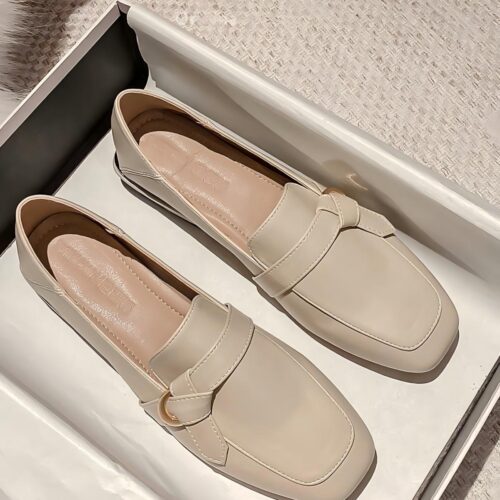 Alternative view of Steporae Classic Square-Toe Horsebit Work Loafers for Women