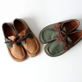 Comfortable Lace-up Casual Loafers