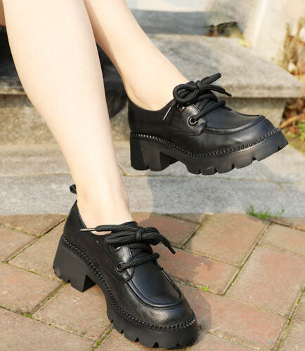 Alternative view of Spring Comfortable Casual Lace-up Loafer