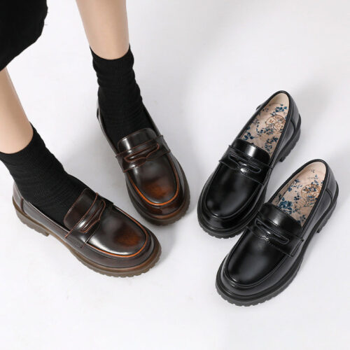 Alternative view of Spring Floral Insole Loafers Mary Jane Shoes