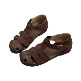 Summer Breathable Soft Leather Fisherman Sandals