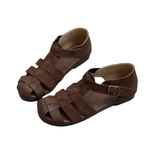 Summer Breathable Soft Leather Fisherman Sandals